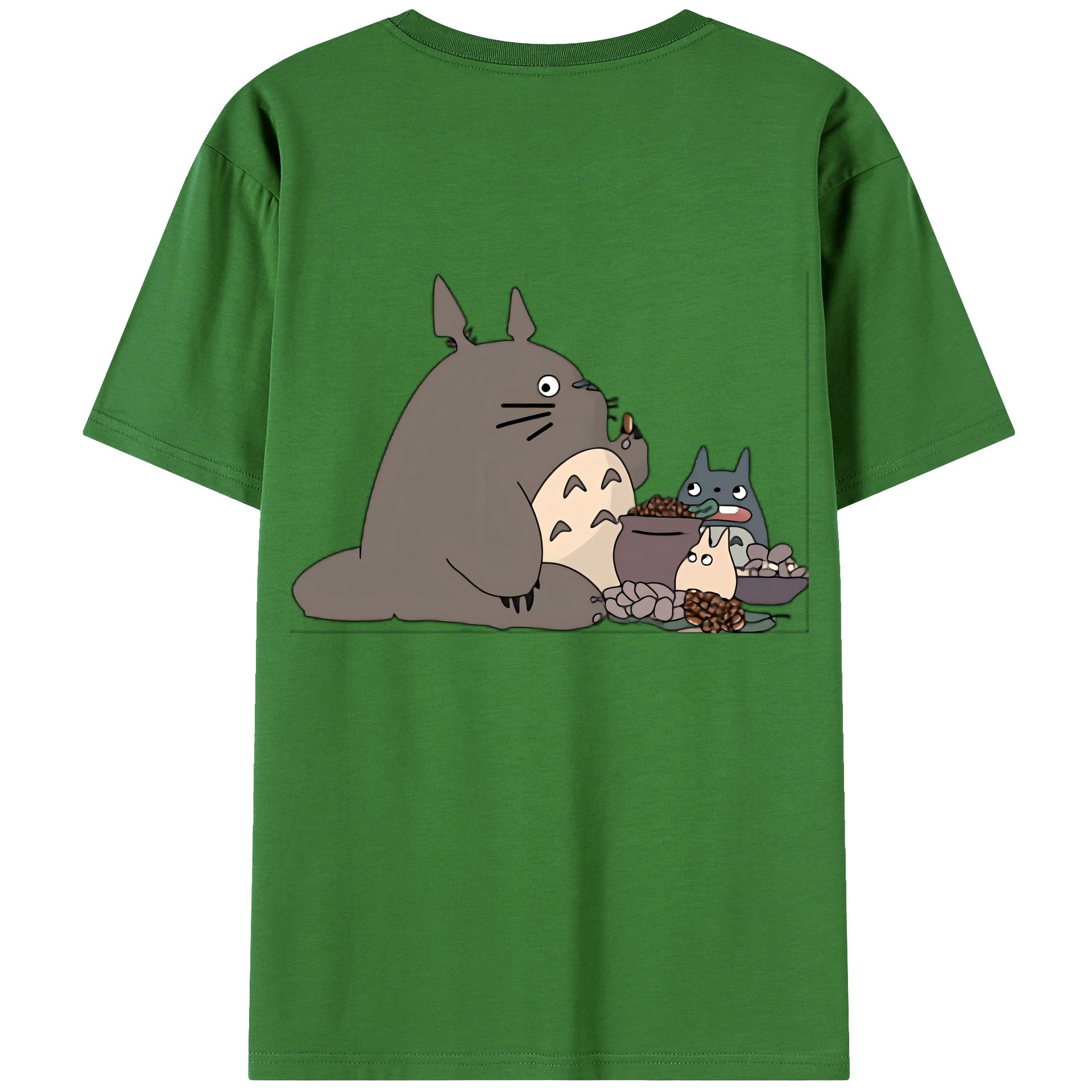 （画像用） となりのトトロ 草壁メイ 草壁サツキ My Neighbor Totoro Satsuki Kusakabe Mei Kusakabe レディース半袖Tシャツ(バックプリント)